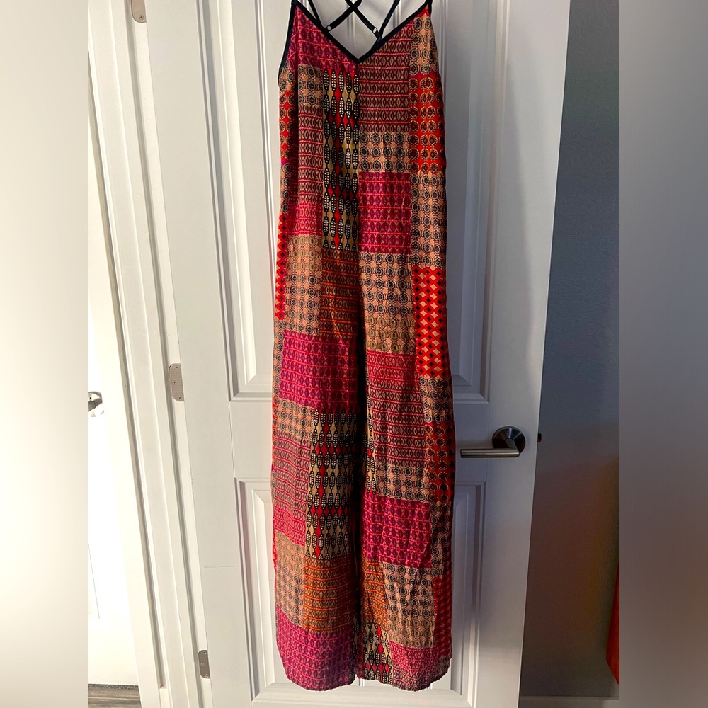 Boho silky romper